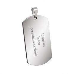 PENDENTE PIASTRINA 19x32 mm