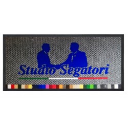 Zerbino con gomma perimetrale